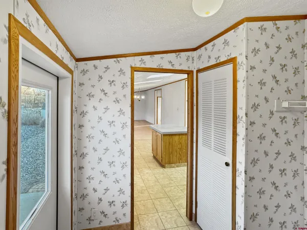 a view of a front door