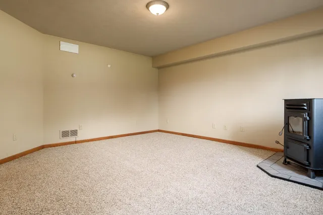 an aerial view of residential house with outdoor space