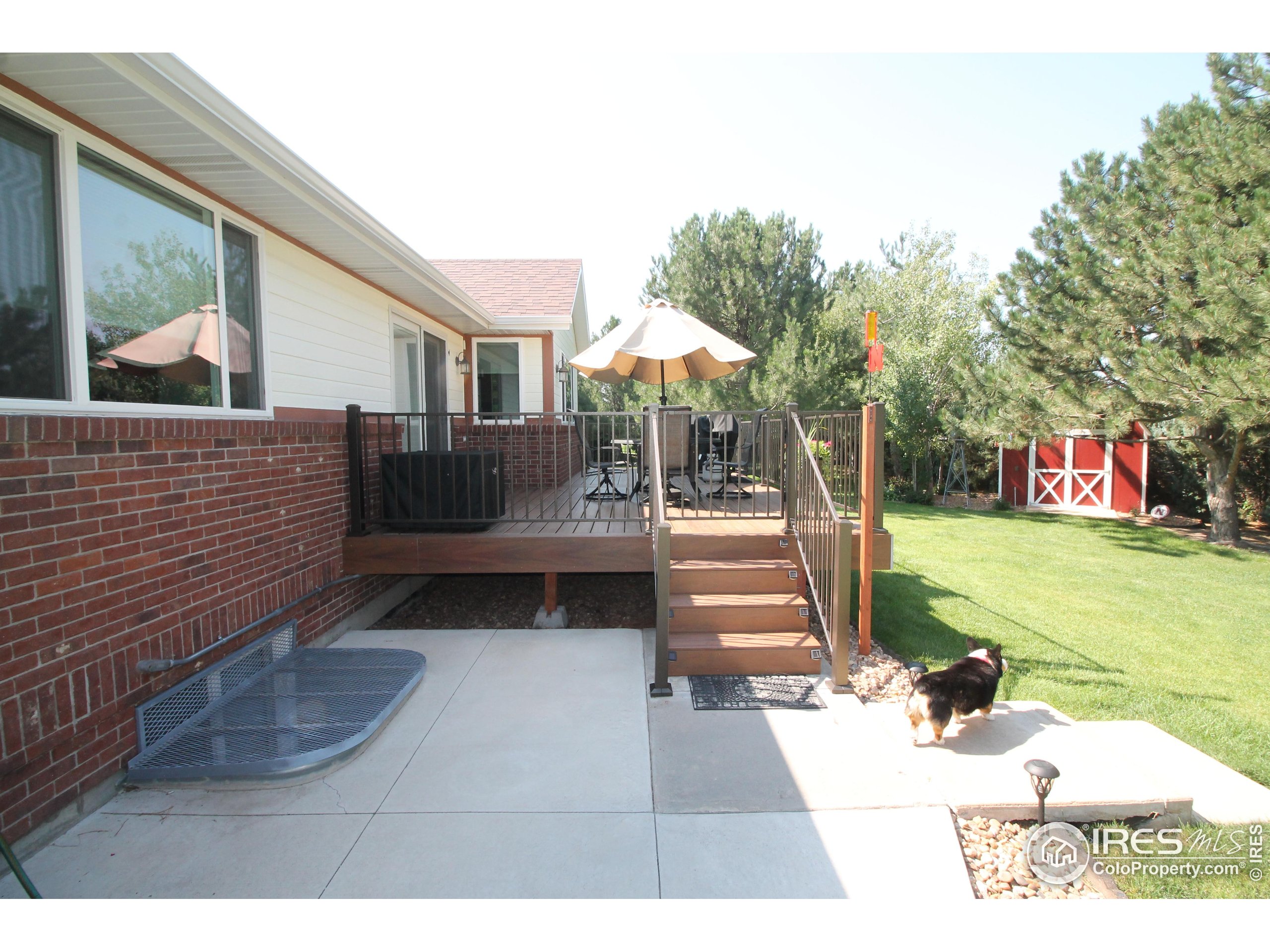 14363 Dakota Road Sterling, CO 80751 - Photo 33 of 40 a view of a patio with table and chairs and potted plants