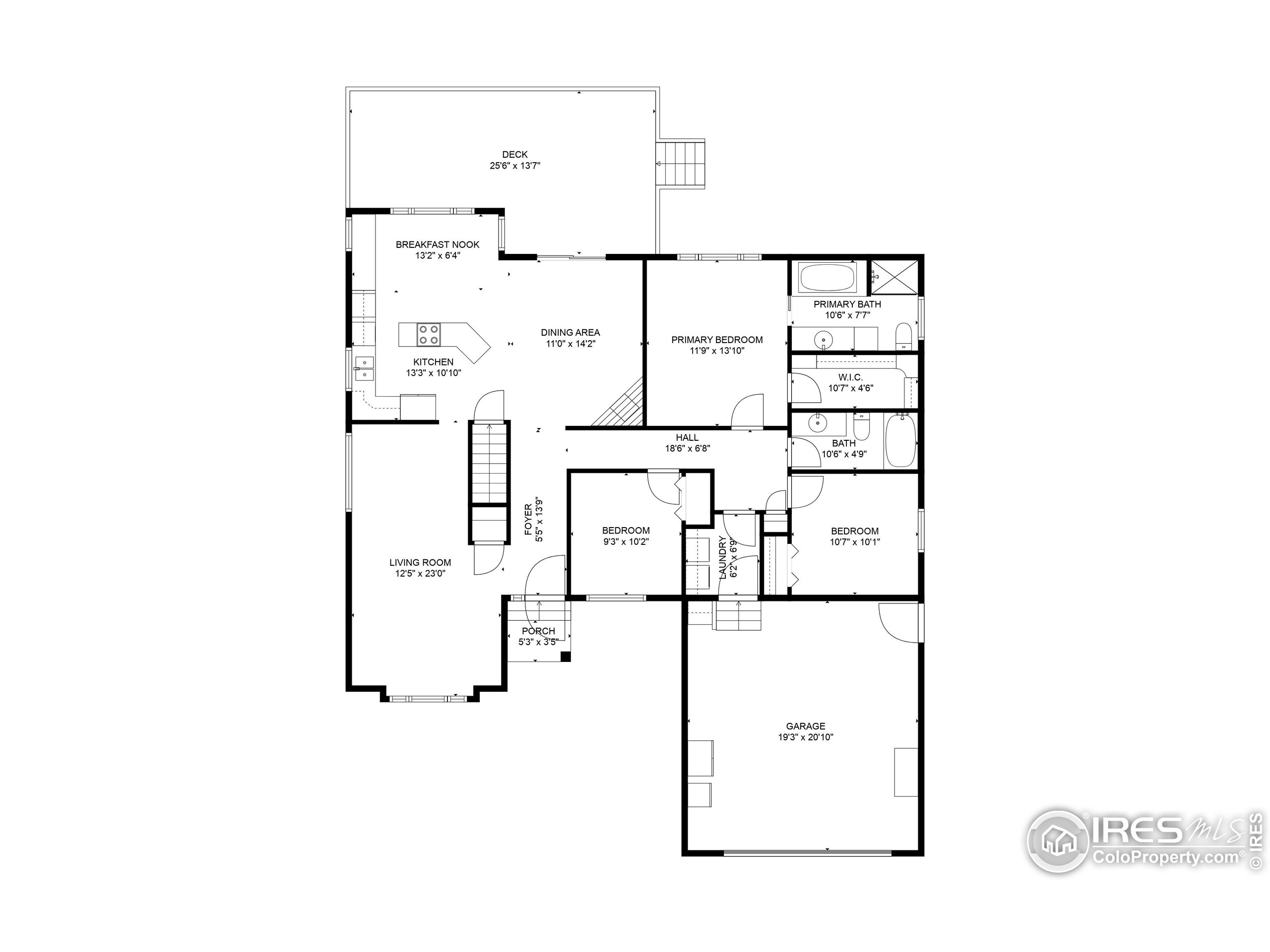 14363 Dakota Road Sterling, CO 80751 - Photo 4 of 40 a picture of a floor plan