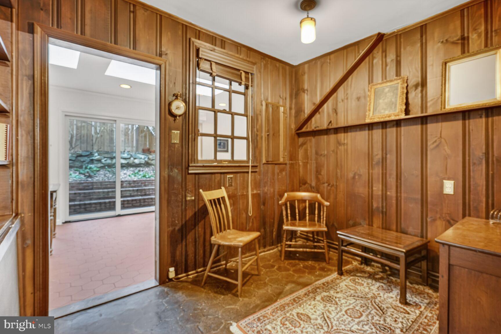 1222 28th Street Northwest Washington, DC 20007 - Photo 7 of 27 Office area between main living room and kitchen