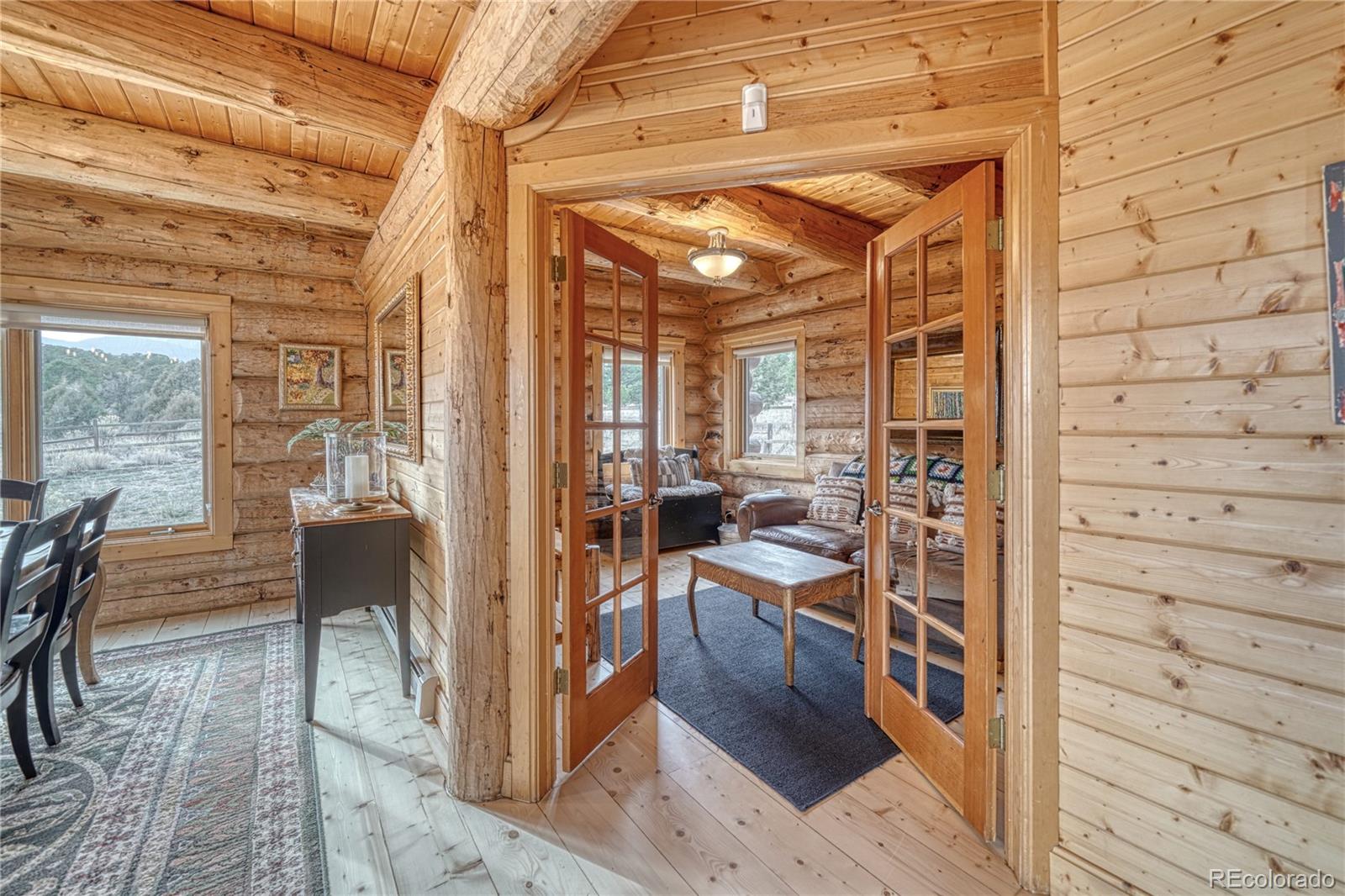12098 County Road Salida, CO 81201 - Photo 26 of 49 a view of a balcony and chairs