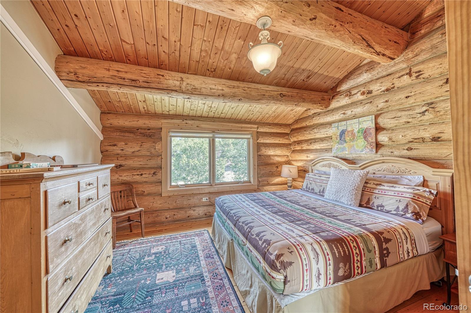 12098 County Road Salida, CO 81201 - Photo 40 of 49 a bedroom with a bed and a dresser