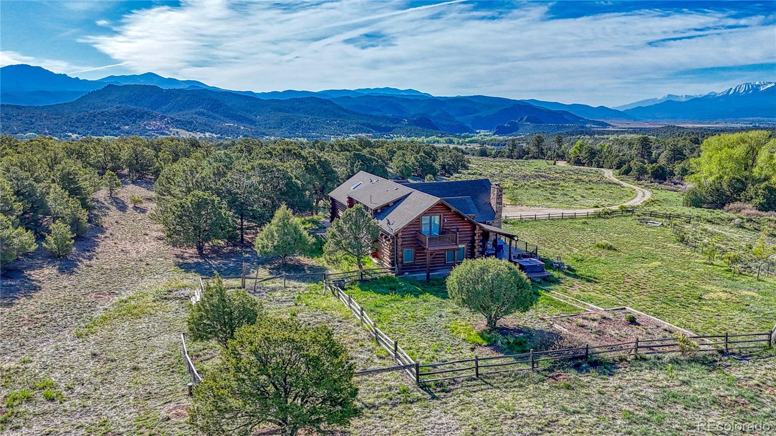 12098 County Road Salida, CO 81201 - Photo 44 of 49 a view of house with an outdoor space