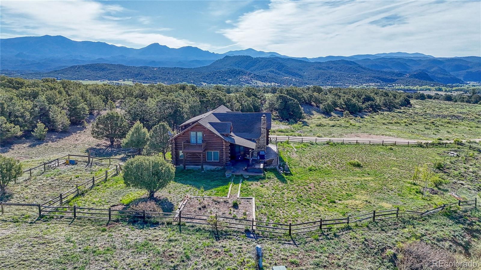 12098 County Road Salida, CO 81201 - Photo 45 of 49 a view of a house with a mountain