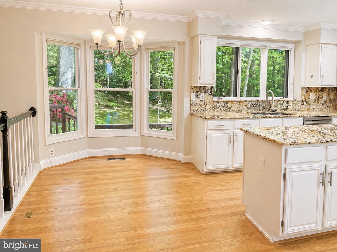 7917 Donegal Lane Springfield, VA 22153 - Photo 13 of 55 Bright kitchen with scenic views.