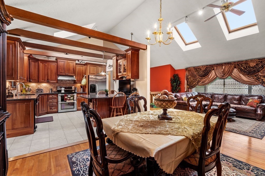 3 Macone Circle Stoneham, MA 02180 - Photo 9 of 26 a view of a dining room with furniture