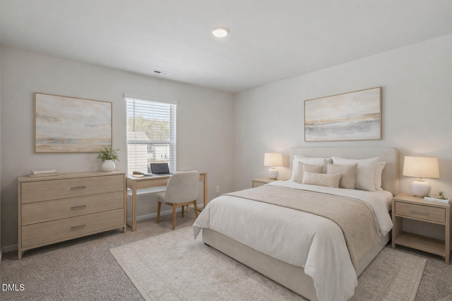 1105 Umstead Grv Way Durham, NC 27712 - Photo 31 of 38 a bedroom with a bed and a window