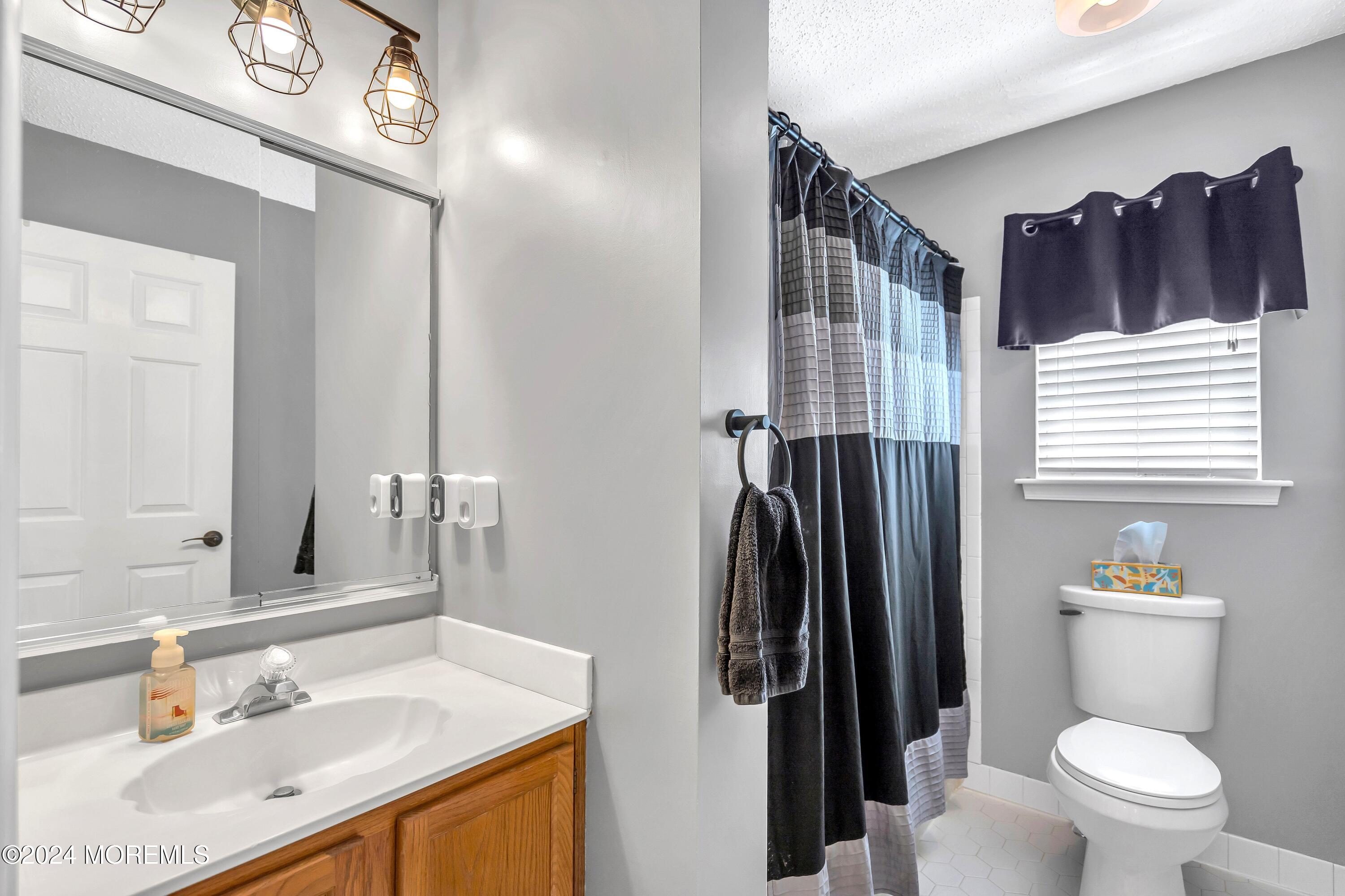 161 Old Orchard Road Toms River, NJ 08755 - Photo 26 of 32 a bathroom with a sink vanity and a toilet