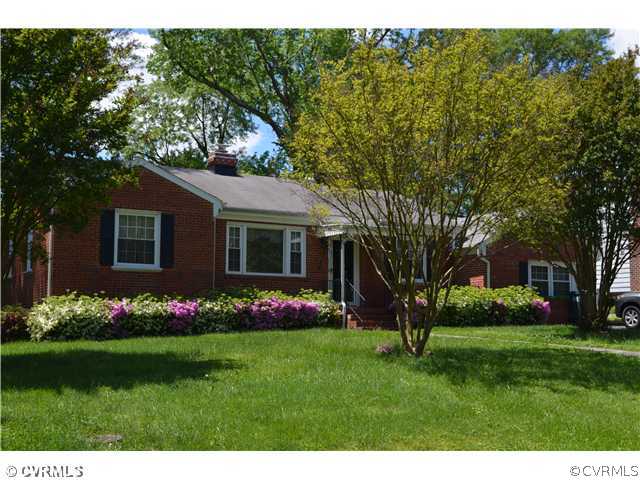 5816 West Rois Road Richmond, VA 23227 - Photo 1 of 16 Exterior Front - All brick ranch.