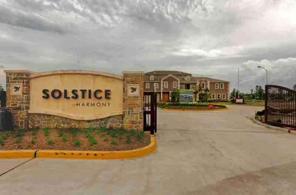 a view of outdoor space with sign board
