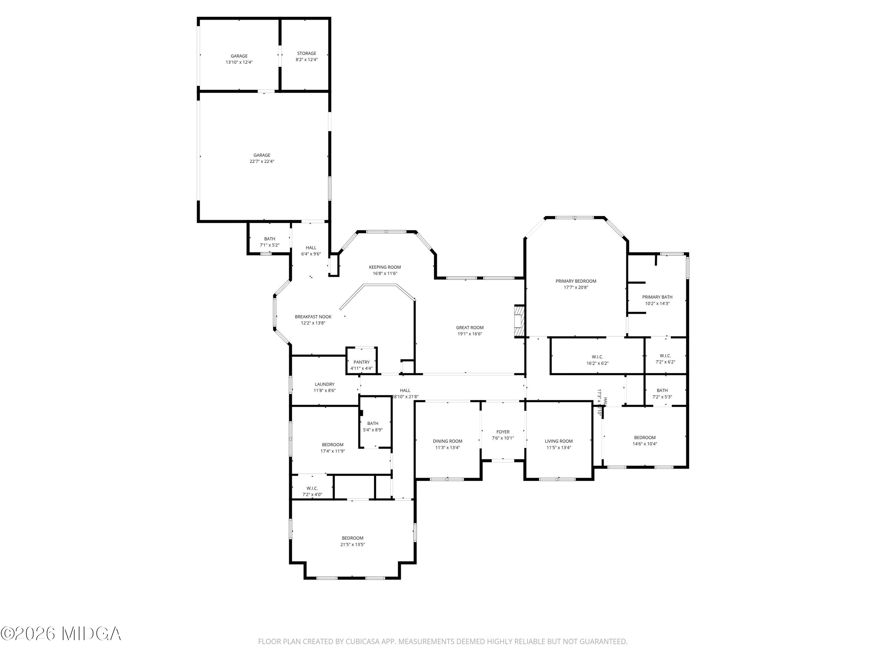 4136 Sardis Church Road Macon, GA 31216 - Photo 45 of 45 Floor Plan