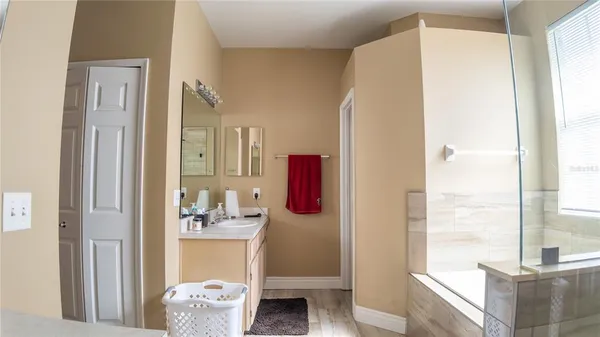 a bathroom with a sink and a toilet
