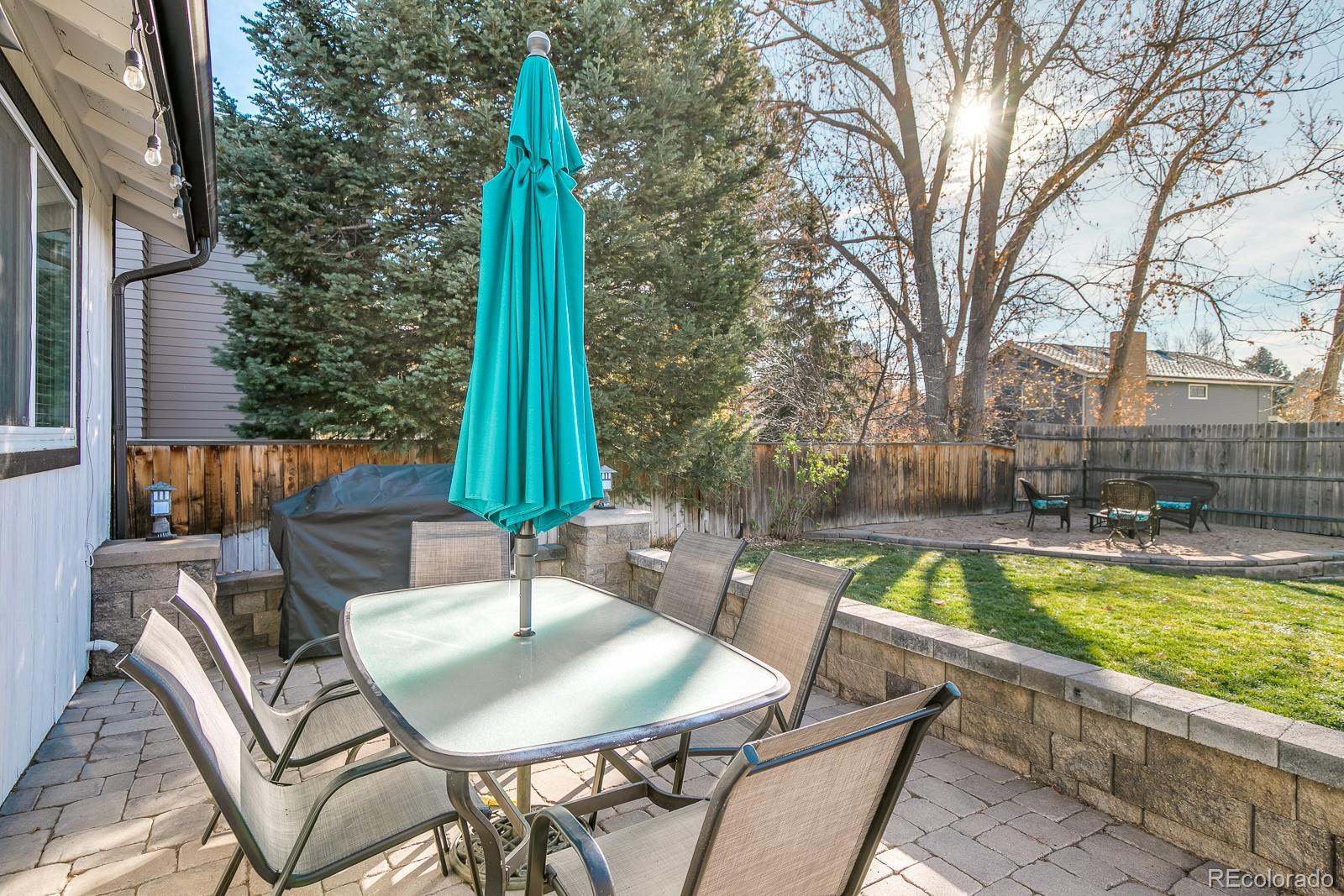 726 Northridge Road Highlands Ranch, CO 80126 - Photo 37 of 40 a view of a swimming pool with a patio