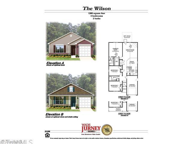 765 Bitting Hall Circle Rural Hall, NC 27045 - Photo 3 of 3 1st Floor Plan.