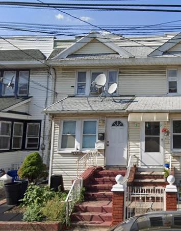 a front view of house