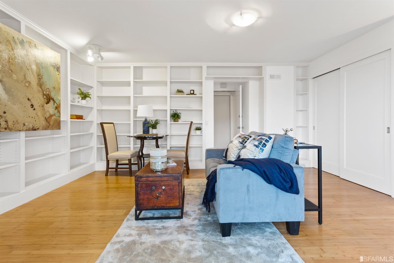 26 Eagle Street San Francisco, CA 94114 - Photo 33 of 56 a living room with furniture and view of kitchen