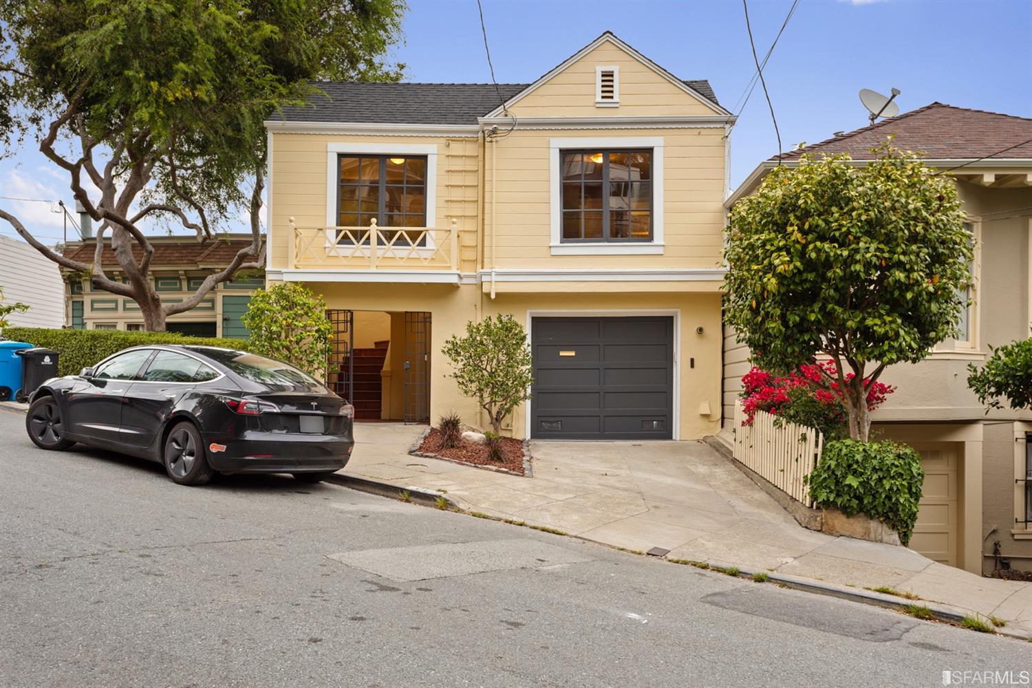 26 Eagle Street San Francisco, CA 94114 - Photo 54 of 56 a view of a car parked in front of a house