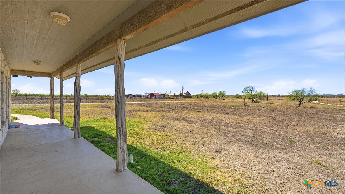 4355 South E River Road Martindale, TX 78655 - Photo 14 of 28 View of property from front porch, facing south