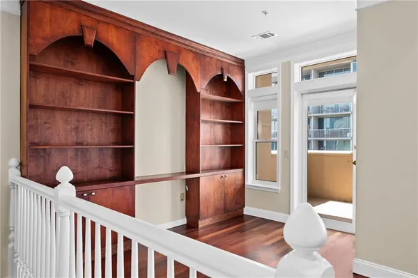 a view of walk in closet