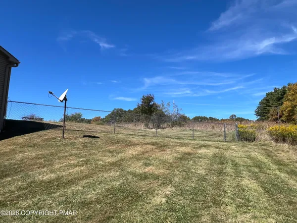 a view of a lake with a mountain