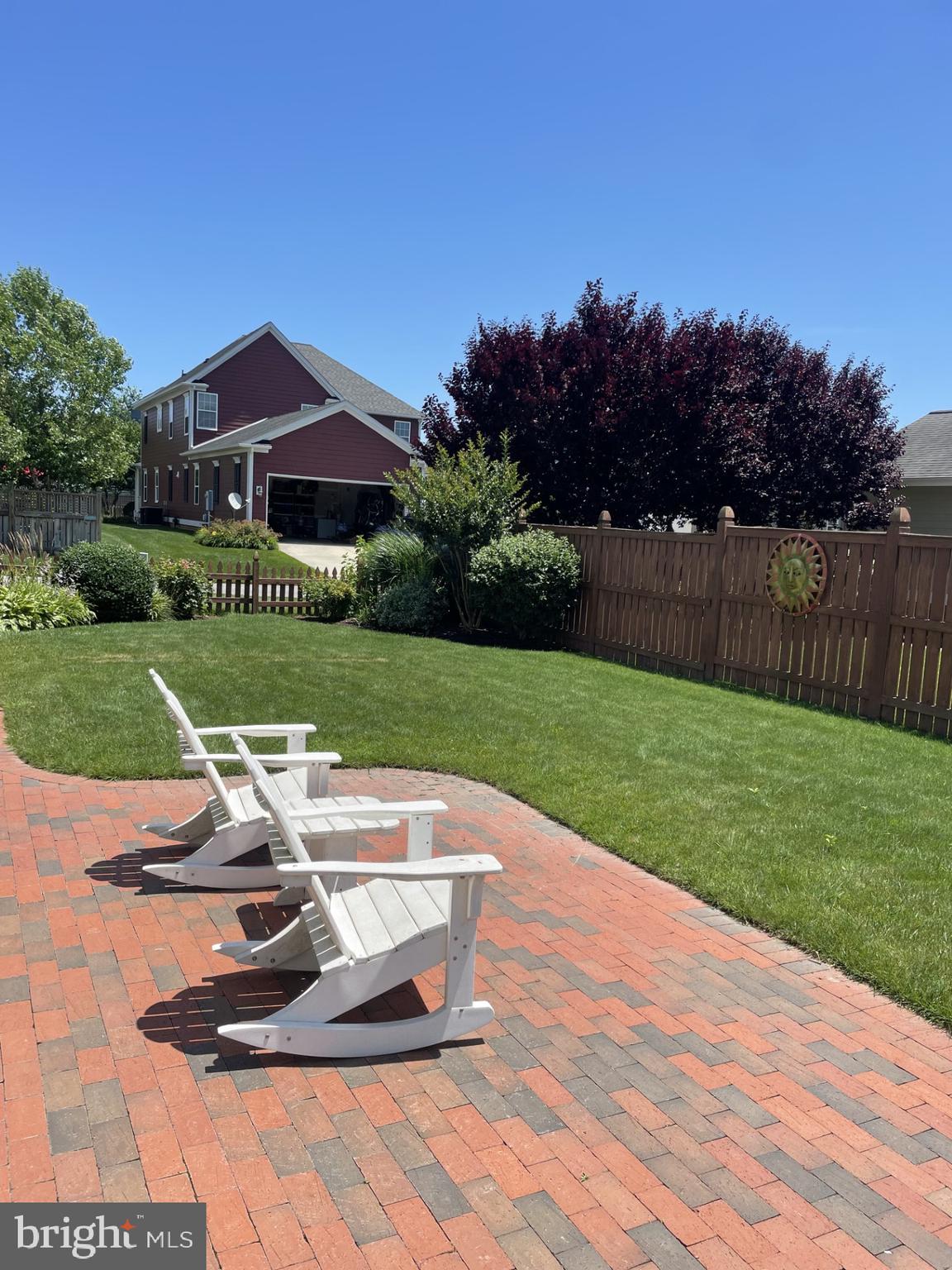 132 Claiborne Street Chester, MD 21619 - Photo 39 of 40 a view of a backyard with a garden and entertaining space