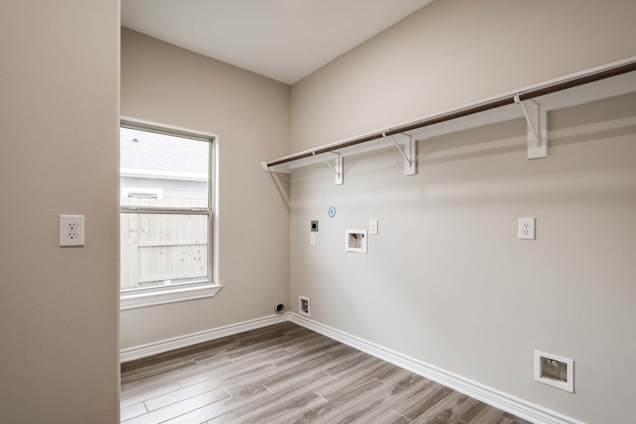 Oversized utility room