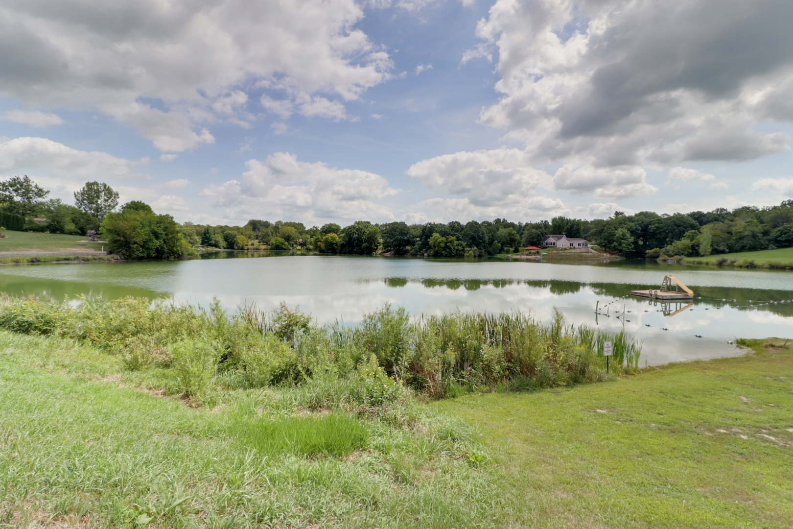 938 Kickapoo Drive Danvers, IL 61732 - Photo 48 of 49 a view of a lake with a big yard
