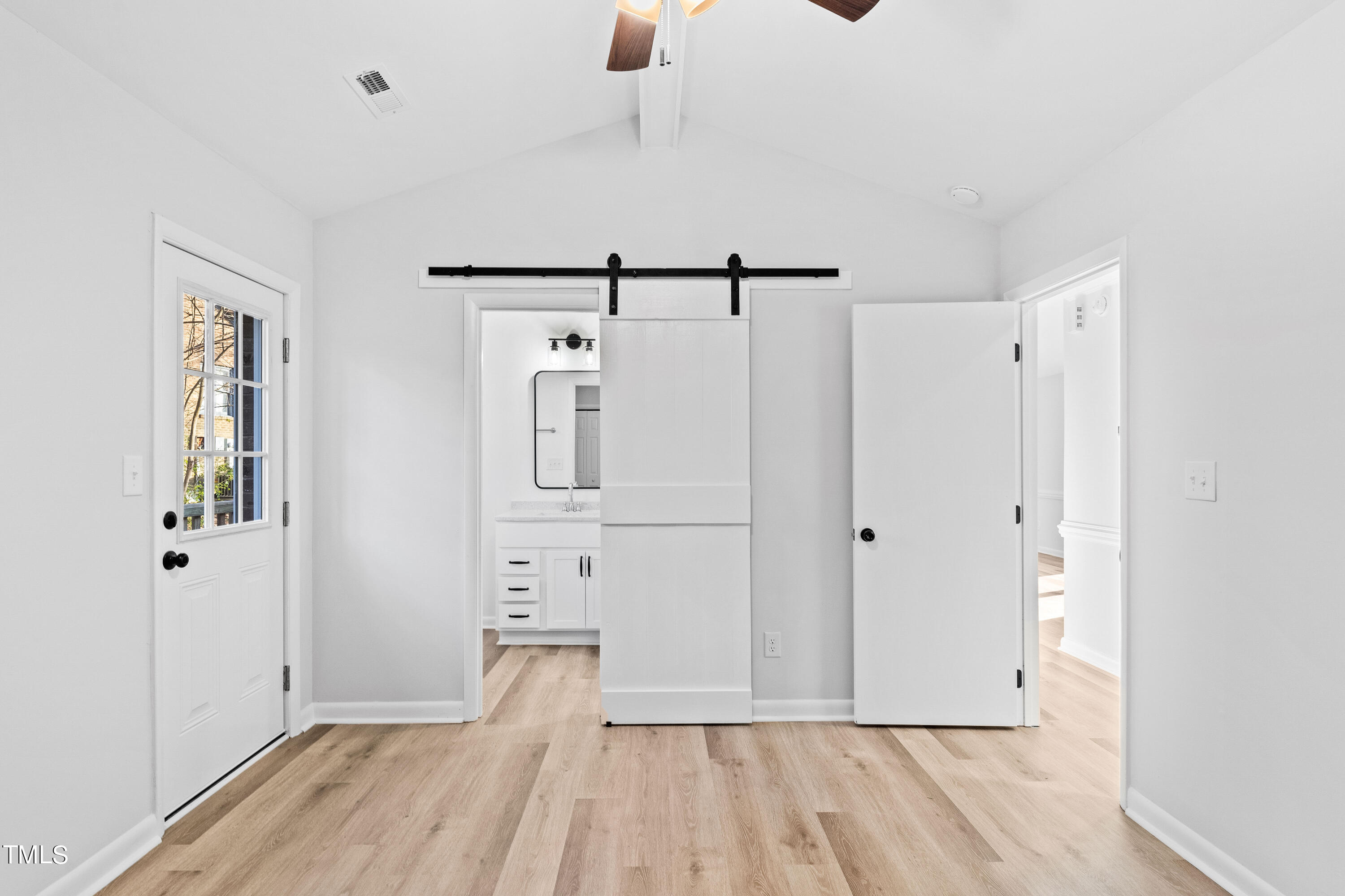 4704 Courtside Place Raleigh, NC 27604 - Photo 21 of 33 a view of empty room with wooden floor