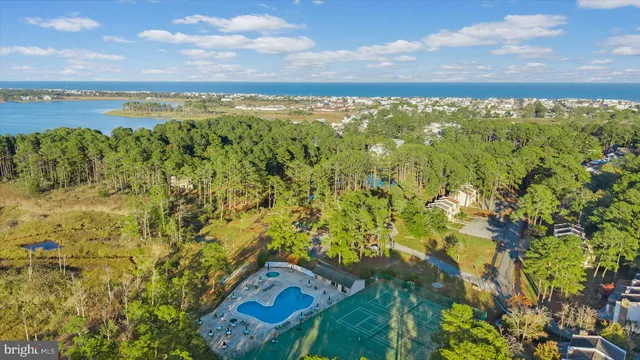 a view of a lake and outdoor space