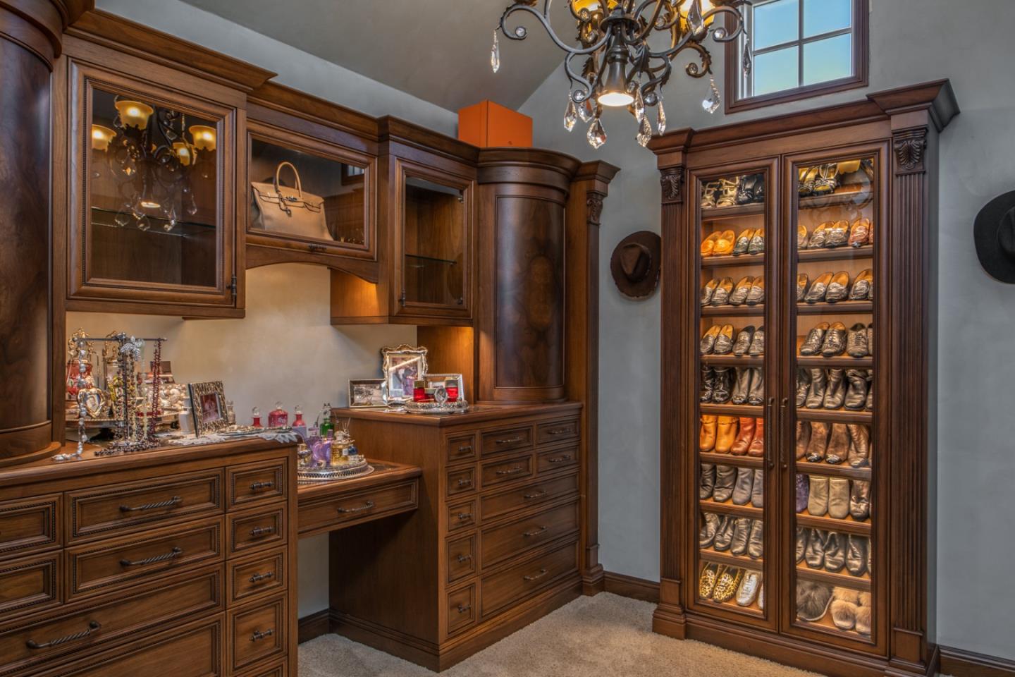 8630 River Meadows Road Carmel, CA 93923 - Photo 20 of 50 a kitchen with a refrigerator and cabinets