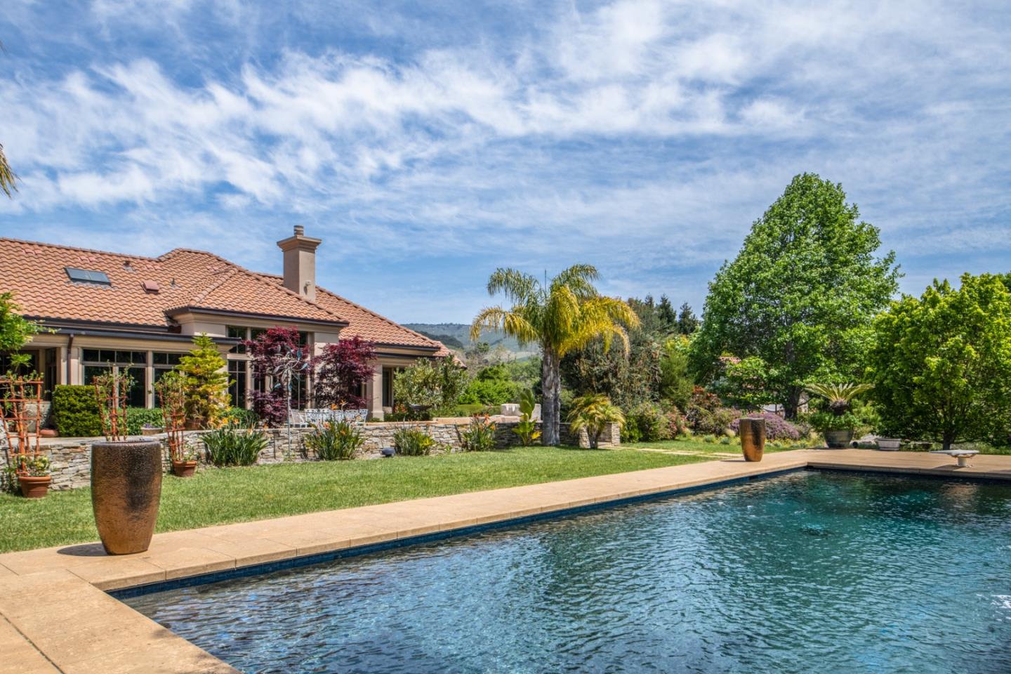 8630 River Meadows Road Carmel, CA 93923 - Photo 37 of 50 a view of a house with a yard