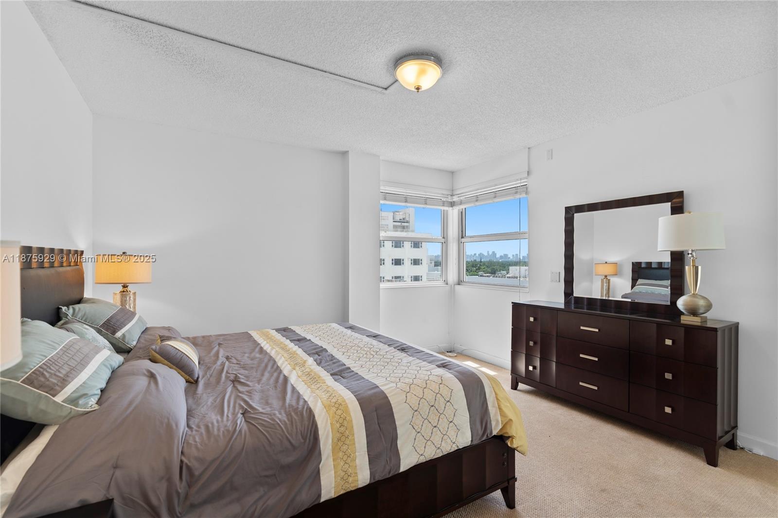 4201 Collins Avenue, Unit 701 Miami Beach, FL 33140 - Photo 21 of 61 a bedroom with a bed and a dresser