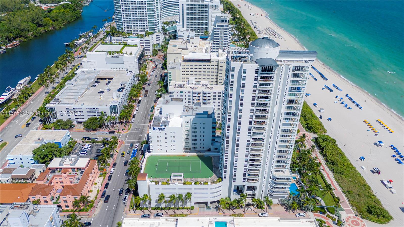 4201 Collins Avenue, Unit 701 Miami Beach, FL 33140 - Photo 37 of 61 an aerial view of residential houses with outdoor space