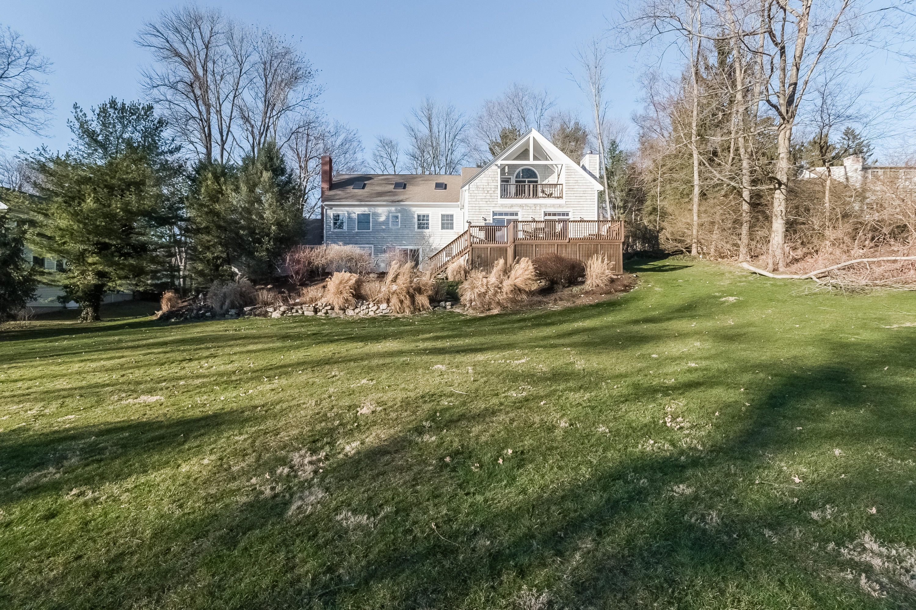 26 Stanton Road Darien, CT 06820 - Photo 36 of 40 a view of a house with a yard