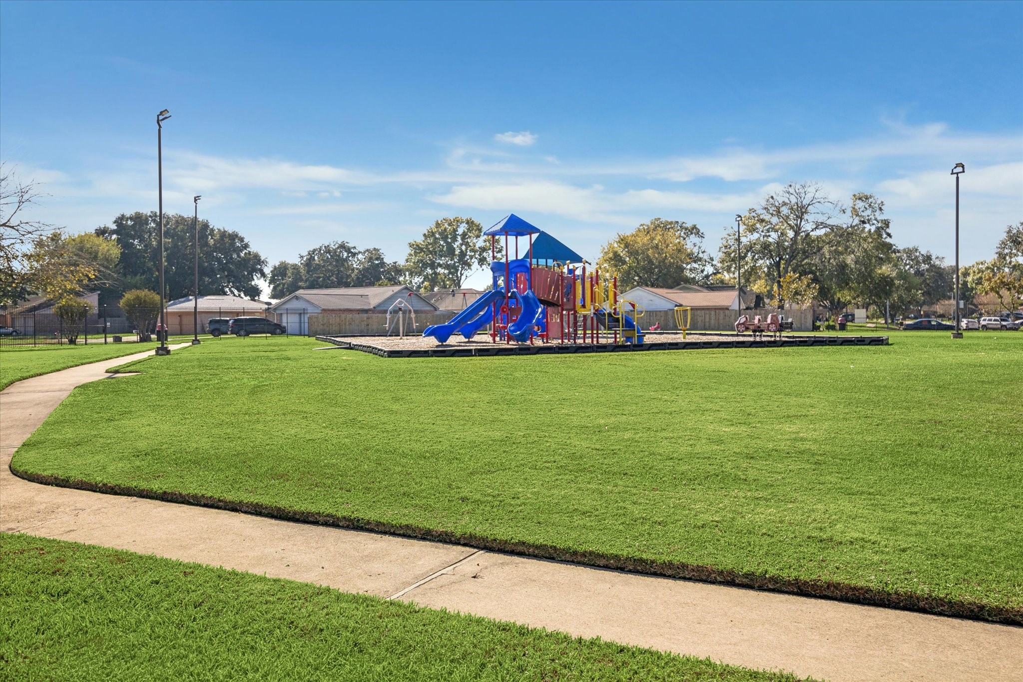 11207 Rousseau Drive Houston, TX 77065 - Photo 19 of 20 a view of a volley ball court
