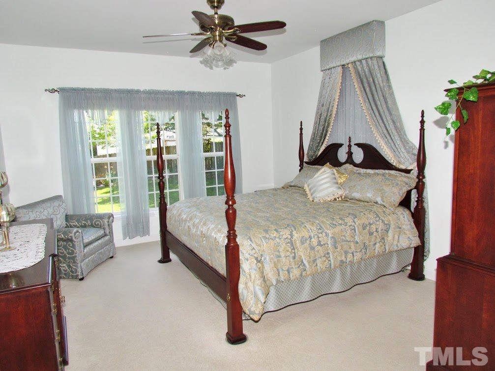 4720 Treadstone Court Raleigh, NC 27616 - Photo 9 of 25 Check out this fabulous master suite. You'll love the large dual walk-in closets, your own private entrance to your deck as well as the spacious luxury master bath.