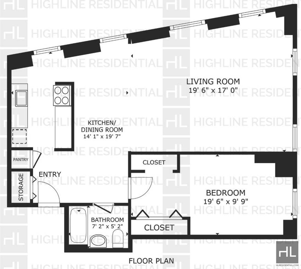 99 John Street, Unit 2109 Manhattan, NY 10038 - Photo 27 of 28 Photo 25