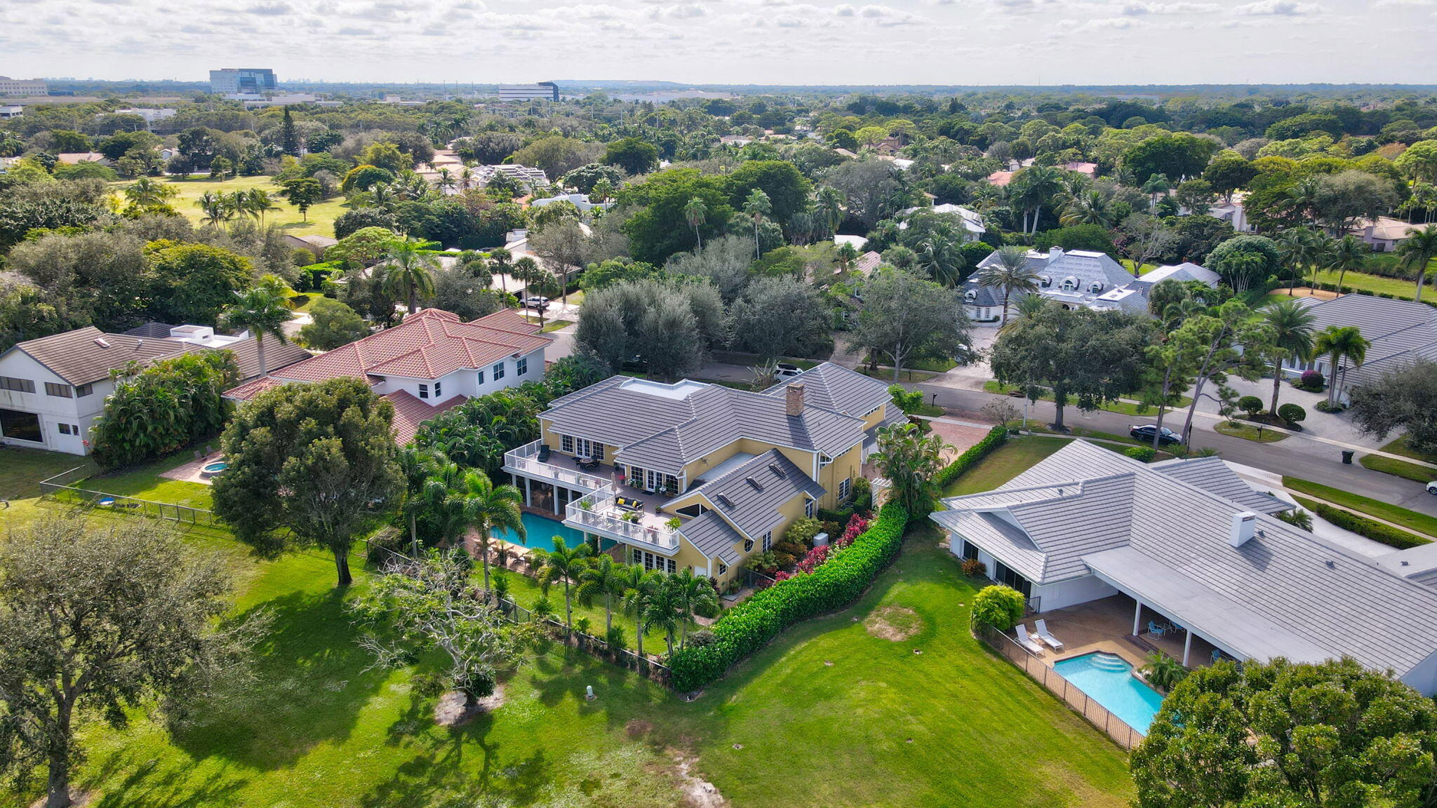 2883 Banyan Blvd Circle Northwest Boca Raton, FL 33431 - Photo 23 of 80 aerial view of home