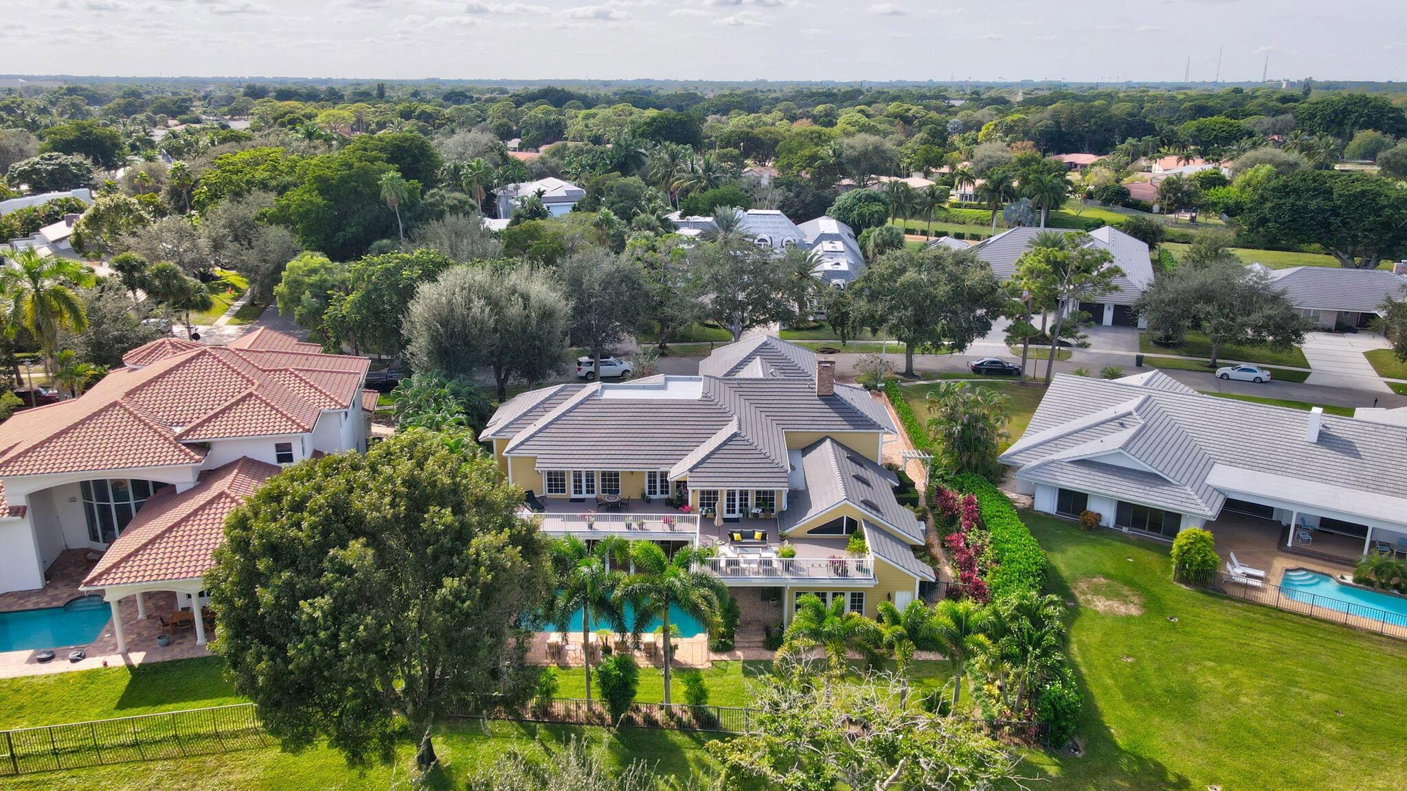 2883 Banyan Blvd Circle Northwest Boca Raton, FL 33431 - Photo 24 of 80 aerial view of home on park