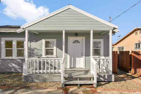 front view of a house