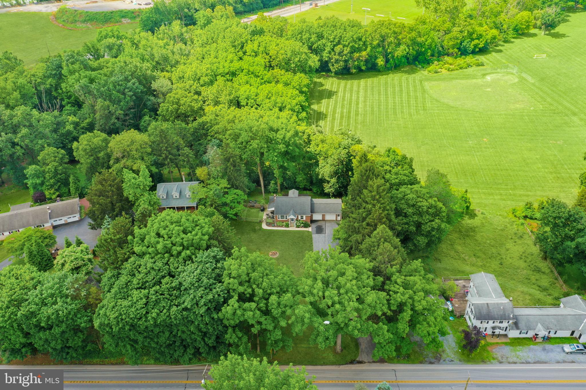 3226 State Hill Road Reading, PA 19608 - Photo 2 of 54 an aerial view of a house with a yard lake house outdoor seating and yard