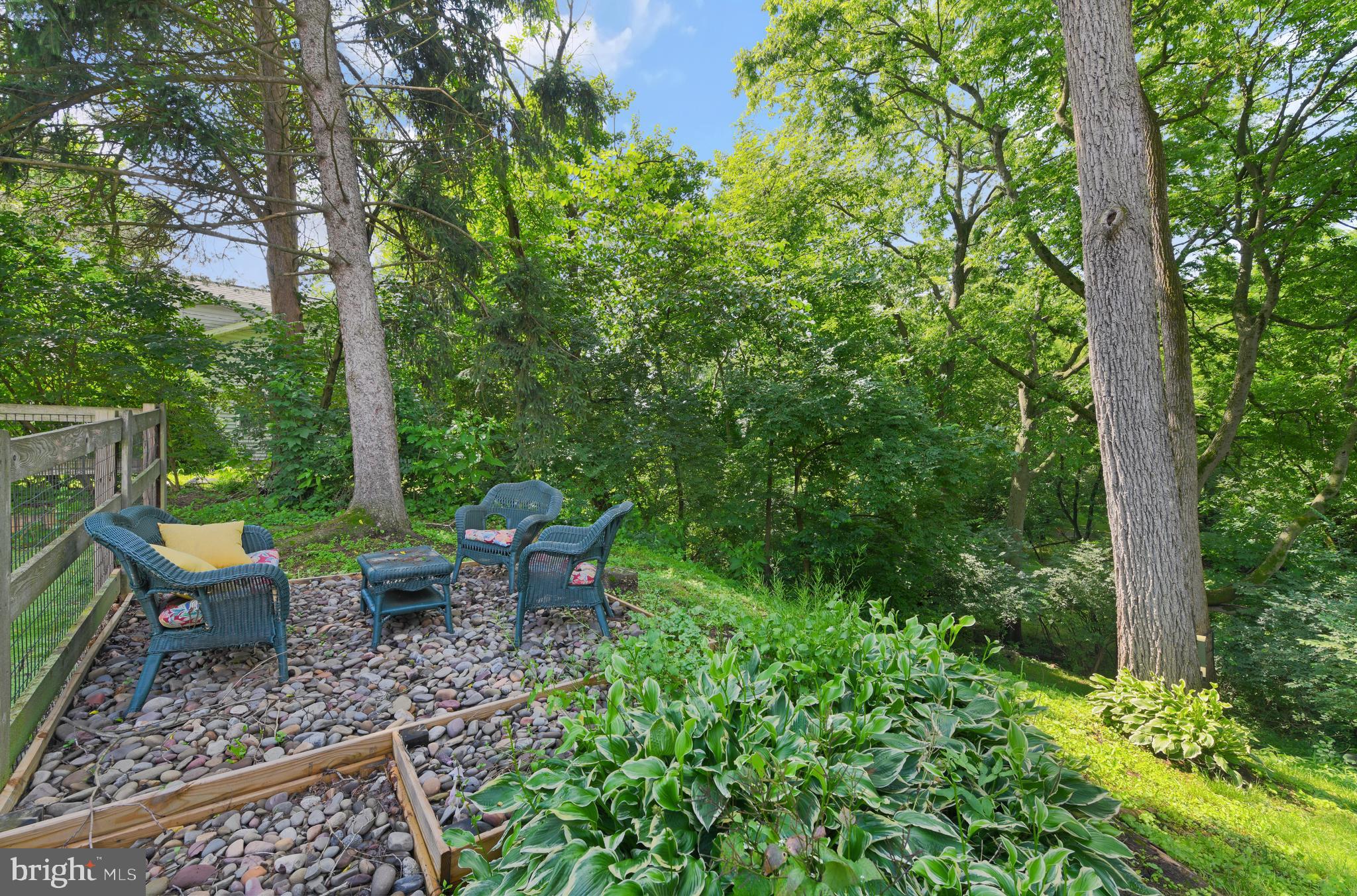 3226 State Hill Road Reading, PA 19608 - Photo 28 of 54 a view of a chair and table in the garden
