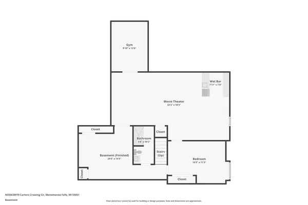 $989,900 | N55W20970 Carters Crossing Circle, Menomonee Falls, WI 53051