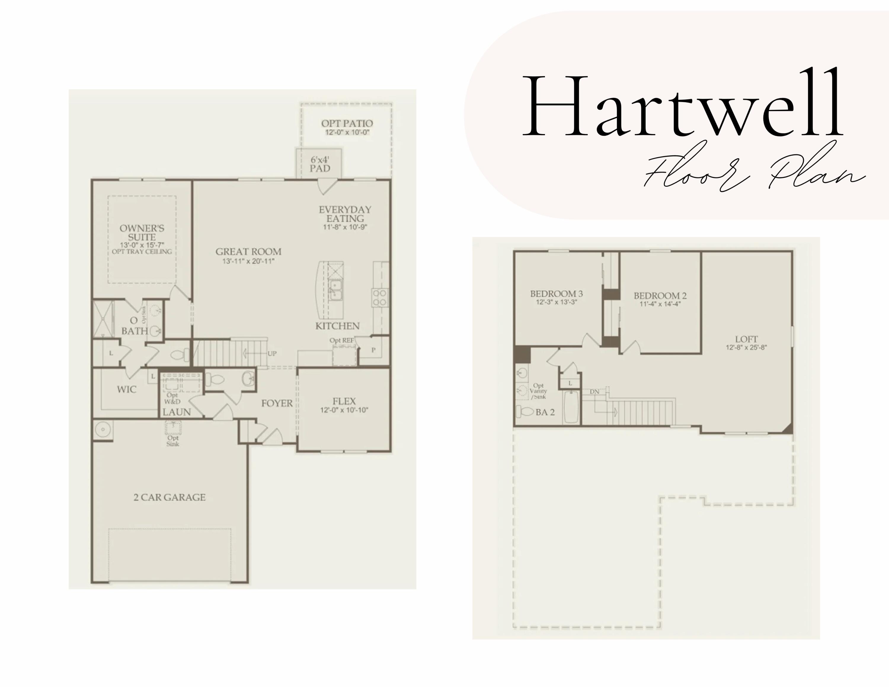 265 Decatur Drive Summerville, SC 29486 - Photo 58 of 58 HARTWELL FLOOR PLAN