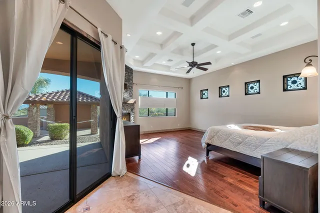 a bathroom with a granite countertop sink mirror and double