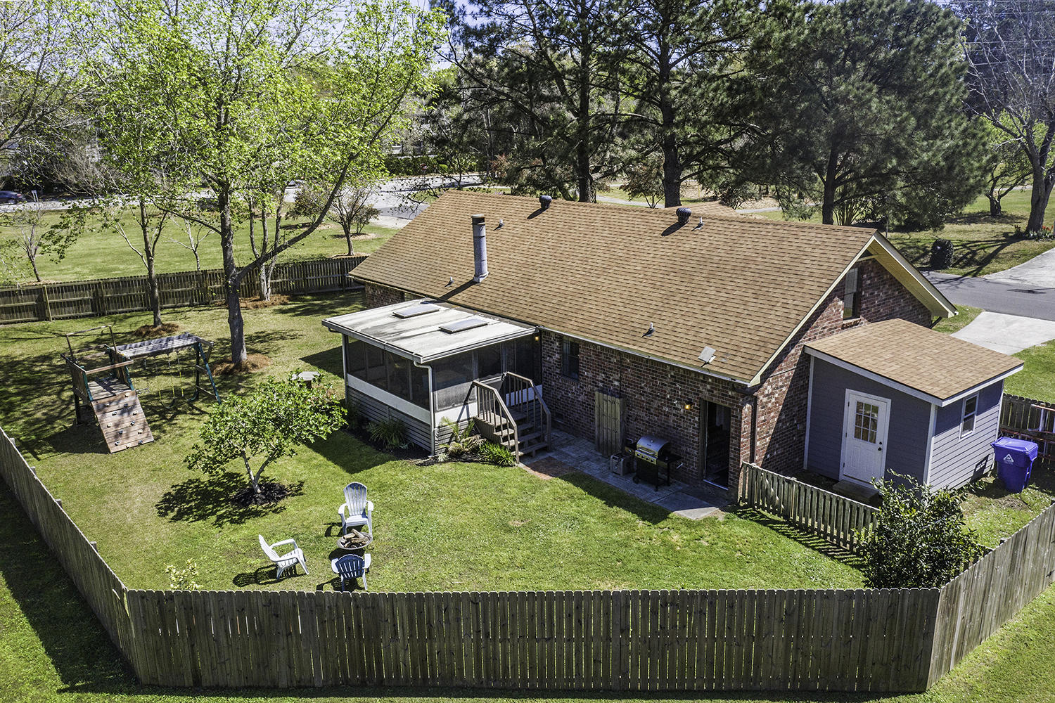1504 Wakendaw Road Mount Pleasant, SC 29464 - Photo 4 of 24 Back_Drone