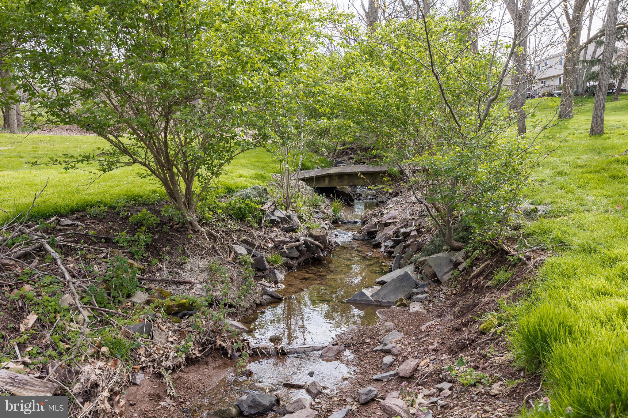 211 Manor Road Harleysville, PA 19438 - Photo 5 of 31 Backyard stream