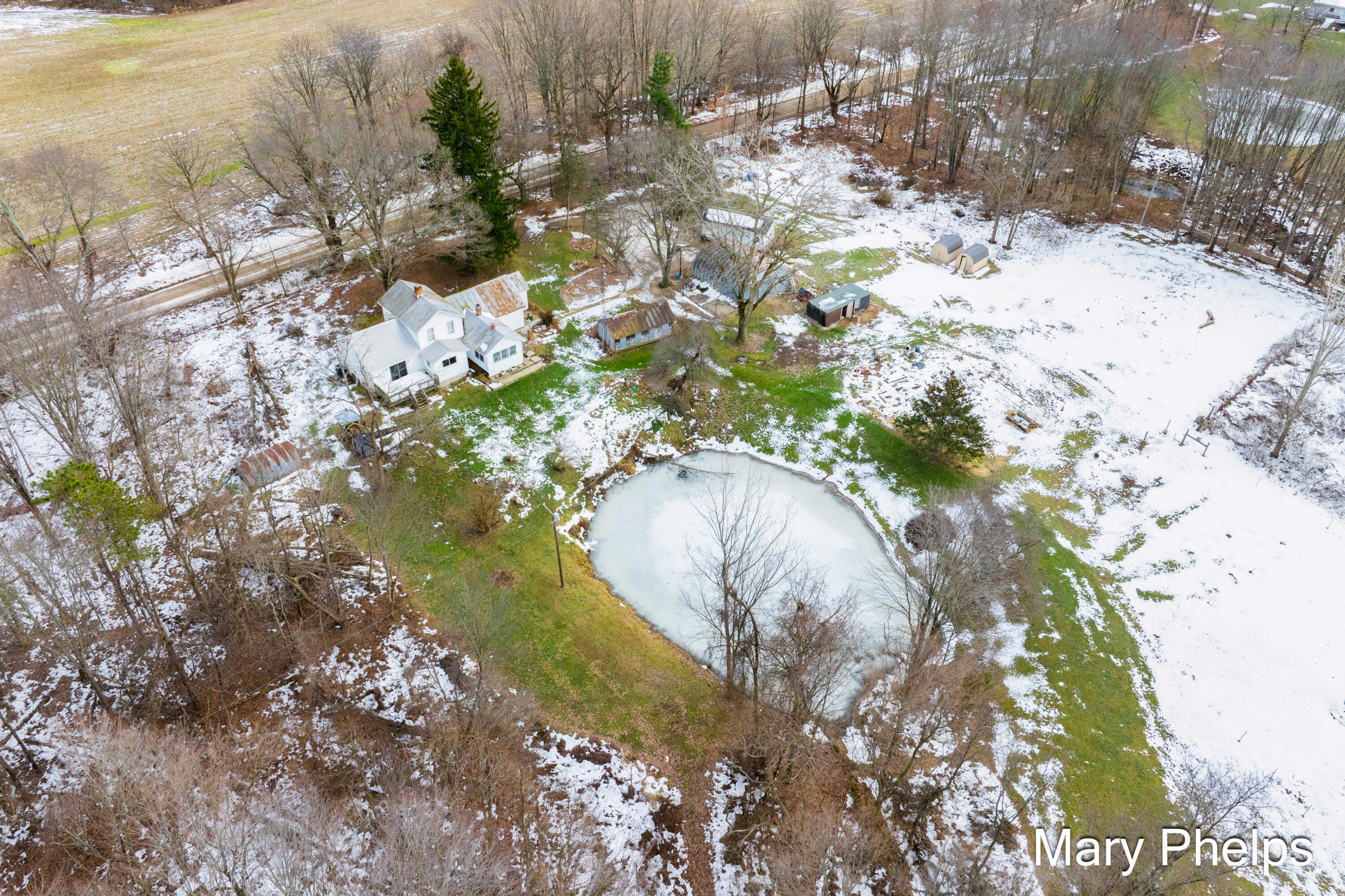 238 41st Street Allegan, MI 49010 - Photo 38 of 51 Spring fed pond