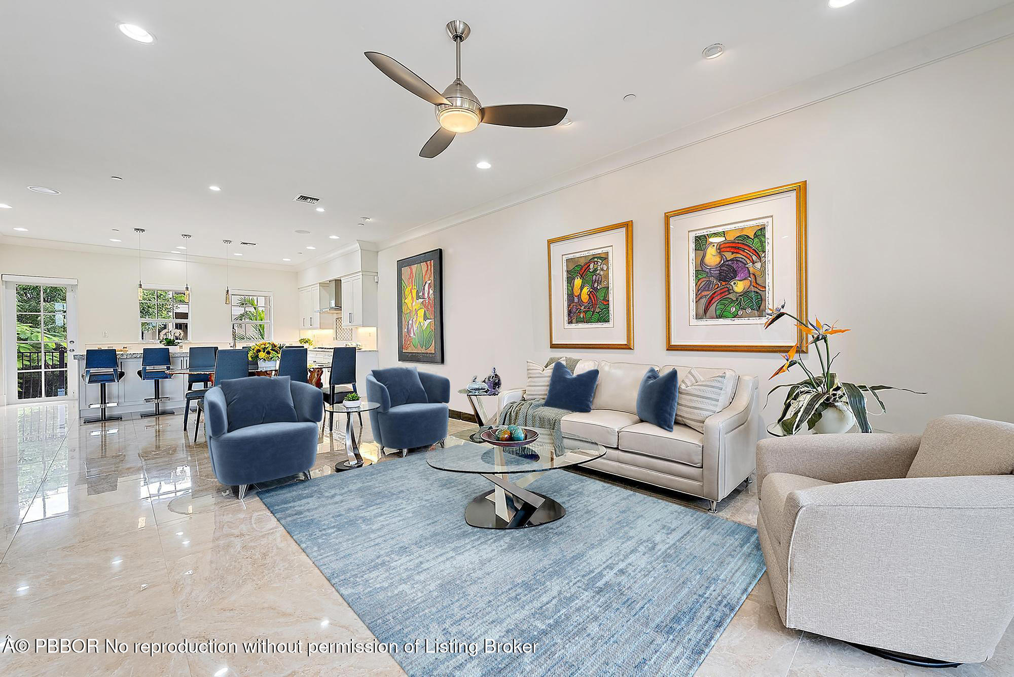 138 Tierra Lane, Unit 6 Jupiter, FL 33477 - Photo 6 of 41 Living Room/ Kitchen
